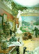 Carl Larsson interior fran furstenbergska galleriet France oil painting artist